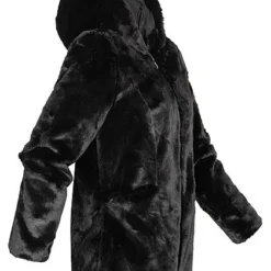 ONLY Damen Kunstfelljacke Mit Kapuze & 2 Offenen Fronttaschen Schwarz 8 ONLY Damen Kunstfelljacke Mit Kapuze & 2 Offenen Fronttaschen Schwarz -Vero Moda Verkaufsgeschäft 21083873 2