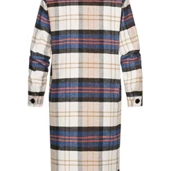 JACQUELINE DE YONG JDY By ONLY Damen Longform Shacket Hemdjacke Karo Muster 2 Brusttaschen Nomad Beige 8 JACQUELINE DE YONG JDY By ONLY Damen Longform Shacket Hemdjacke Karo Muster 2 Brusttaschen Nomad Beige -Vero Moda Verkaufsgeschäft 21083910 2