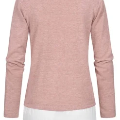 Styleboom Fashion Damen Pullover Mit V-Neck Bluseneinsatz Rose Weiss 8 Styleboom Fashion Damen Pullover Mit V-Neck Bluseneinsatz Rose Weiss -Vero Moda Verkaufsgeschäft 21086686 2