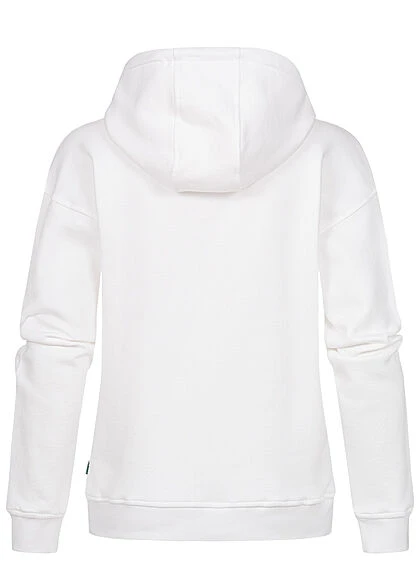Urban Classics Damen Basic Organic Hoodie Kapuze Rippblenden Weiss 5 Urban Classics Damen Basic Organic Hoodie Kapuze Rippblenden Weiss – Bild 3