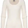 Urban Classics Damen Ribbed Longsleeve Pullover Mit Weitem Ausschnitt Whitesand Beige 1 Urban Classics Damen Ribbed Longsleeve Pullover Mit Weitem Ausschnitt Whitesand Beige -Vero Moda Verkaufsgeschäft 21090083
