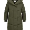 Noisy May Damen NOOS Jacke Pufferjacke Mit Kapuze 2-Pockets Rosin Dunkel Grün -Vero Moda Verkaufsgeschäft 21092250