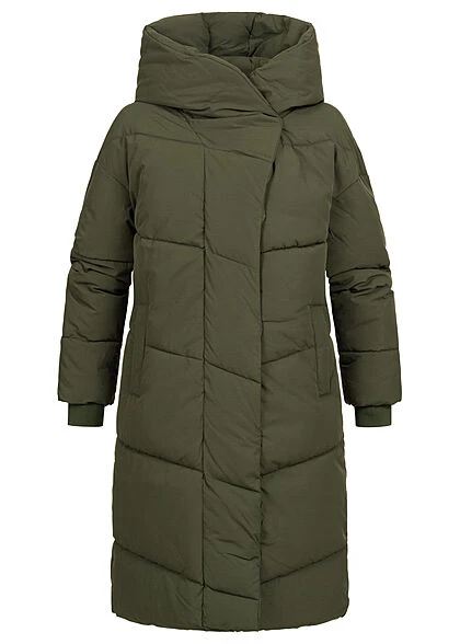 Noisy May Damen NOOS Jacke Pufferjacke Mit Kapuze 2-Pockets Rosin Dunkel Grün 4 Noisy May Damen NOOS Jacke Pufferjacke Mit Kapuze 2-Pockets Rosin Dunkel Grün – Bild 2