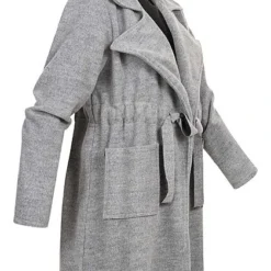 Styleboom Fashion Damen Übergangs Fleece Mantel Tunnelzug 2-Pockets Hellgrau 7 Styleboom Fashion Damen Übergangs Fleece Mantel Tunnelzug 2-Pockets Hellgrau -Vero Moda Verkaufsgeschäft 21096690 1