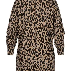 Clodus Damen Pullover Mit Rollkragen Longsleeve Leo Print Beige 8 Clodus Damen Pullover Mit Rollkragen Longsleeve Leo Print Beige -Vero Moda Verkaufsgeschäft 21102038 2