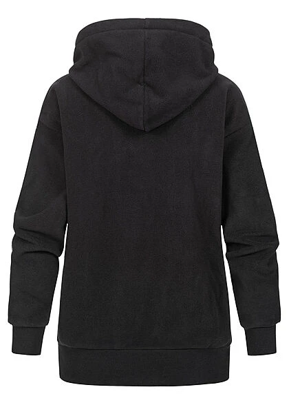 Champion Damen Hoodie Mit Kapuze Und Logo Gestickt Schwarz Weiss 5 Champion Damen Hoodie Mit Kapuze Und Logo Gestickt Schwarz Weiss – Bild 3