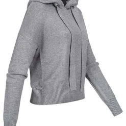 Noisy May Damen NOOS Hoodie Strickpullover Mit Kapuze & Breiten Kordeln Medium Grau 6 Noisy May Damen NOOS Hoodie Strickpullover Mit Kapuze & Breiten Kordeln Medium Grau -Vero Moda Verkaufsgeschäft 21103069 1