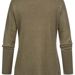 Styleboom Fashion Damen Shirt Sweater Mit Vintage Strasssteinen Oliv Grün -Vero Moda Verkaufsgeschäft 21106856 1