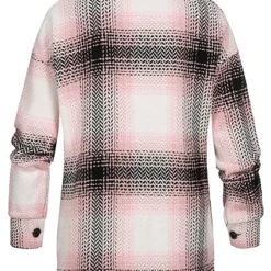Styleboom Fashion Damen Shacket Hemdjacke Zick Zack Muster 2 Brusttaschen Rosa 8 Styleboom Fashion Damen Shacket Hemdjacke Zick Zack Muster 2 Brusttaschen Rosa -Vero Moda Verkaufsgeschäft 21106881 2