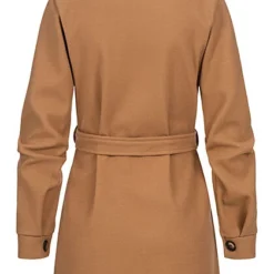 Styleboom Fashion Damen Fleece Coatigan Jacke Mit Bindegürtel Camel Braun 7 Styleboom Fashion Damen Fleece Coatigan Jacke Mit Bindegürtel Camel Braun -Vero Moda Verkaufsgeschäft 21106925 2