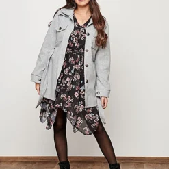 Styleboom Fashion Damen Fleece Coatigan Jacke Mit Bindegürtel Hell Grau Melange 9 Styleboom Fashion Damen Fleece Coatigan Jacke Mit Bindegürtel Hell Grau Melange -Vero Moda Verkaufsgeschäft 21106926 3