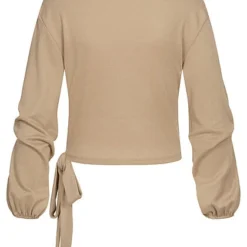 Vero Moda Damen Kurzer V-Neck Wickelcardigan Mit Bindedetail Seitlich Silver Mink Beige 7 Vero Moda Damen Kurzer V-Neck Wickelcardigan Mit Bindedetail Seitlich Silver Mink Beige -Vero Moda Verkaufsgeschäft 21110093 2