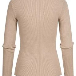 JACQUELINE DE YONG JDY By ONLY Damen Ribbed Viskose Longsleeve Pullover 3 Knöpfe Oben Simply Taupe 5 JACQUELINE DE YONG JDY By ONLY Damen Ribbed Viskose Longsleeve Pullover 3 Knöpfe Oben Simply Taupe -Vero Moda Verkaufsgeschäft 21110213 1