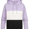JACQUELINE DE YONG JDY By ONLY Damen Colorblock Sweat Hoodie Mit Kapuze & Tunnelzug Lila Weiss Schwarz 2 JACQUELINE DE YONG JDY By ONLY Damen Colorblock Sweat Hoodie Mit Kapuze & Tunnelzug Lila Weiss Schwarz -Vero Moda Verkaufsgeschäft 21110219