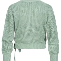 ONLY Damen NOOS Kurzer V-Neck Wickelcardigan Zum Binden Chinois Grün 8 ONLY Damen NOOS Kurzer V-Neck Wickelcardigan Zum Binden Chinois Grün -Vero Moda Verkaufsgeschäft 21110399 2