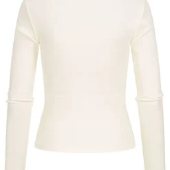 ONLY Damen NOOS Basic Ribbed Longsleeve Knopfleiste Carree-Ausschnitt Cloud Weiss 5 ONLY Damen NOOS Basic Ribbed Longsleeve Knopfleiste Carree-Ausschnitt Cloud Weiss -Vero Moda Verkaufsgeschäft 21110409 1