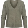 JACQUELINE DE YONG JDY By ONLY Damen NOOS V-Neck Pullover Mit Tiefer Schulter Kalamata Oliv 1 JACQUELINE DE YONG JDY By ONLY Damen NOOS V-Neck Pullover Mit Tiefer Schulter Kalamata Oliv -Vero Moda Verkaufsgeschäft 21110460