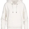 ONLY Damen Basic Sweat Hoodie Mit Kapuze & Kängurutasche Oatmeal Beige Melange 2 ONLY Damen Basic Sweat Hoodie Mit Kapuze & Kängurutasche Oatmeal Beige Melange -Vero Moda Verkaufsgeschäft 21120705