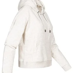 ONLY Damen Basic Sweat Hoodie Mit Kapuze & Kängurutasche Oatmeal Beige Melange 6 ONLY Damen Basic Sweat Hoodie Mit Kapuze & Kängurutasche Oatmeal Beige Melange -Vero Moda Verkaufsgeschäft 21120705 1