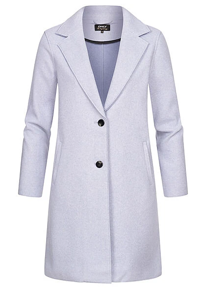 ONLY Damen NOOS Mantel Jacke Coatigan Knopfleiste 2-Pockets Cosmic Sky Lila 3 ONLY Damen NOOS Mantel Jacke Coatigan Knopfleiste 2-Pockets Cosmic Sky Lila