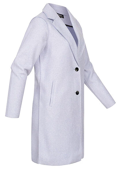 ONLY Damen NOOS Mantel Jacke Coatigan Knopfleiste 2-Pockets Cosmic Sky Lila 4 ONLY Damen NOOS Mantel Jacke Coatigan Knopfleiste 2-Pockets Cosmic Sky Lila – Bild 2