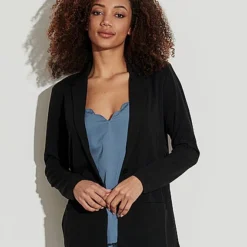 JACQUELINE DE YONG JDY By ONLY Damen NOOS V-Neck Blazer Mit 2 Taschen Knopfleiste Schwarz 9 JACQUELINE DE YONG JDY By ONLY Damen NOOS V-Neck Blazer Mit 2 Taschen Knopfleiste Schwarz -Vero Moda Verkaufsgeschäft 22010012 3