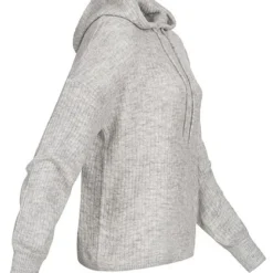 JACQUELINE DE YONG JDY By ONLY Damen Struktur Strickhoodie Mit Kapuze & Tunnelzug Hell Grau 6 JACQUELINE DE YONG JDY By ONLY Damen Struktur Strickhoodie Mit Kapuze & Tunnelzug Hell Grau -Vero Moda Verkaufsgeschäft 22010044 1