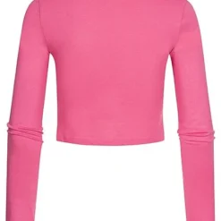 ONLY Damen Kurzes Twist Top Longsleeve Mit Drehdetail Vorn Gin Fizz Pink 5 ONLY Damen Kurzes Twist Top Longsleeve Mit Drehdetail Vorn Gin Fizz Pink -Vero Moda Verkaufsgeschäft 22010103 1