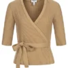 Vero Moda Damen 1/2 V-Neck Wickelstrickcardigan Mit Struktur Travertine Braun 1 Vero Moda Damen 1/2 V-Neck Wickelstrickcardigan Mit Struktur Travertine Braun -Vero Moda Verkaufsgeschäft 22010134
