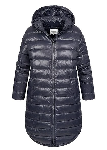 ONLY Damen Steppmantel Mit Kapuze 2-Pockets Night Sky -Vero Moda Verkaufsgeschäft 22010343