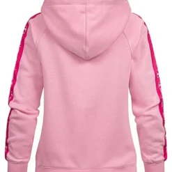 Champion Damen Hoodie Mit Kapuze & Logo Tape Seitlich Kängurutasche Pink -Vero Moda Verkaufsgeschäft 22010367 2