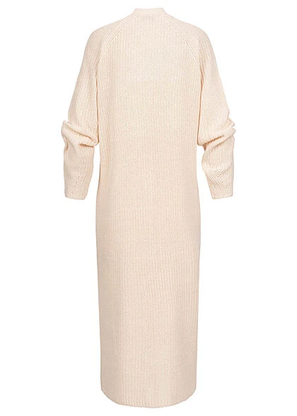 ONLY Damen Maxi Struktur Cardigan Mit 2 Taschen Offener Schnitt Tofu Weiss Natural 5 ONLY Damen Maxi Struktur Cardigan Mit 2 Taschen Offener Schnitt Tofu Weiss Natural – Bild 3