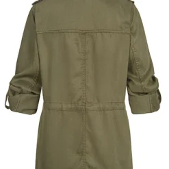 ONLY Damen Utility-Jacke Mit 4 Taschen Taillienkordelzug Fly-Away Kragen Kalamata Oliv 10 ONLY Damen Utility-Jacke Mit 4 Taschen Taillienkordelzug Fly-Away Kragen Kalamata Oliv -Vero Moda Verkaufsgeschäft 22010551 3