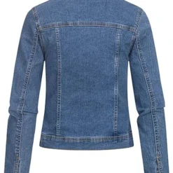 ONLY Damen Jeans Jacke Mit Knopfleiste 4-Pockets Medium Blau Denim 7 ONLY Damen Jeans Jacke Mit Knopfleiste 4-Pockets Medium Blau Denim -Vero Moda Verkaufsgeschäft 22020001 2