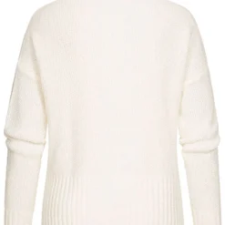 ONLY Damen Sweater Pullover Mit V-Neck Strukturstoff Vokuhila Weiss 6 ONLY Damen Sweater Pullover Mit V-Neck Strukturstoff Vokuhila Weiss -Vero Moda Verkaufsgeschäft 22020570 2