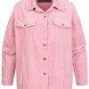 ONLY Damen NOOS Oversized Kord Shacket 4-Pockets Fransen Am Saum Rosa 1 ONLY Damen NOOS Oversized Kord Shacket 4-Pockets Fransen Am Saum Rosa -Vero Moda Verkaufsgeschäft 22020583