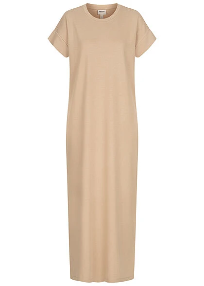 Aware By Vero Moda Damen Longform Viskose Kleid A-Linie Safari Braun 3 Aware By Vero Moda Damen Longform Viskose Kleid A-Linie Safari Braun