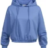 ONLY Damen Hoodie Pullover Mit Kapuze Und Tunnelzug Ultramarine Blau 1 ONLY Damen Hoodie Pullover Mit Kapuze Und Tunnelzug Ultramarine Blau -Vero Moda Verkaufsgeschäft 22030225