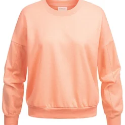 ONLY Damen Basic Pullover Sweater Rundhals Rosa