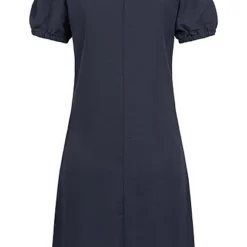 ONLY Damen Kleid Tailliert Mit Kurzen Pufferärmeln Und Knopfleiste Night Sky Blau 7 ONLY Damen Kleid Tailliert Mit Kurzen Pufferärmeln Und Knopfleiste Night Sky Blau -Vero Moda Verkaufsgeschäft 22030274 2