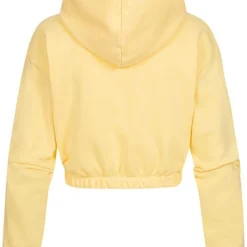 Champion Damen Crop Hoodie Top Gummibund Logo Print Gelb 7 Champion Damen Crop Hoodie Top Gummibund Logo Print Gelb -Vero Moda Verkaufsgeschäft 22030989 2