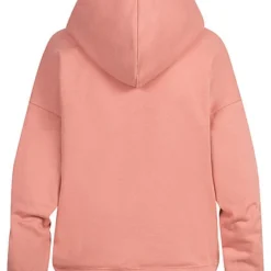 Champion Damen Hoodie Mit Logo Stickerrei Kapuze & Tunnelzug Peach Orange Mc -Vero Moda Verkaufsgeschäft 22031008 2