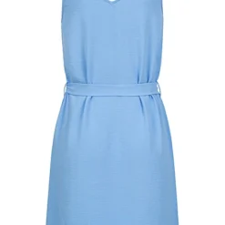 ONLY Damen Elegantes V-Neck Kleid Mit Bindegürtel Gewebt All Aboard Blau 8 ONLY Damen Elegantes V-Neck Kleid Mit Bindegürtel Gewebt All Aboard Blau -Vero Moda Verkaufsgeschäft 22040747 2