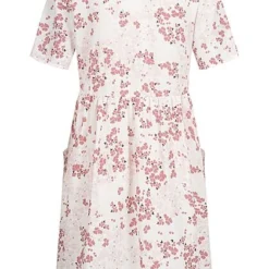 Cloud5ive Damen V-Neck Blusen Kleid Mit Knopfleiste 2-Pocket Blumen Print Weiss 7 Cloud5ive Damen V-Neck Blusen Kleid Mit Knopfleiste 2-Pocket Blumen Print Weiss -Vero Moda Verkaufsgeschäft 22046349 2