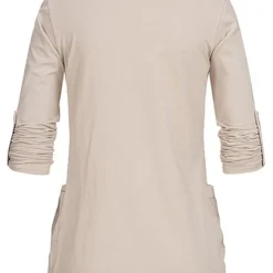 Cloud5ive Damen Turn-Up Cardigan Mit 2 Taschen Offener Schitt Beige 9 Cloud5ive Damen Turn-Up Cardigan Mit 2 Taschen Offener Schitt Beige -Vero Moda Verkaufsgeschäft 22046482 3