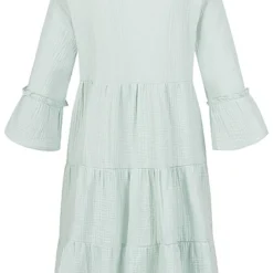 ONLY Damen 3/4 Arm V-Neck Peplum Strukturkleid Harbor Gray Grün 8 ONLY Damen 3/4 Arm V-Neck Peplum Strukturkleid Harbor Gray Grün -Vero Moda Verkaufsgeschäft 22050151 2