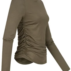 Noisy May Damen NOOS Modal Longsleeve Mit Raffdetail Kalamata Oliv Grün 6 Noisy May Damen NOOS Modal Longsleeve Mit Raffdetail Kalamata Oliv Grün -Vero Moda Verkaufsgeschäft 22050250 1