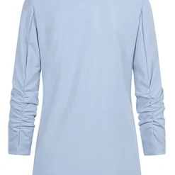 Cloud5ive Damen 7/8 Arm Long Blazer M. Schulterpolster Offener Schnitt Sky Blau 7 Cloud5ive Damen 7/8 Arm Long Blazer M. Schulterpolster Offener Schnitt Sky Blau -Vero Moda Verkaufsgeschäft 22056630 2