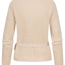 Vero Moda Damen Wickelcardigan Strickjacke Mit Bindedetail Oatmeal Beige 7 Vero Moda Damen Wickelcardigan Strickjacke Mit Bindedetail Oatmeal Beige -Vero Moda Verkaufsgeschäft 22070009 2