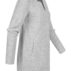 Vero Moda Damen NOOS Mantel High-Neck Jacke Mit 2-Pockets Hell Grau Melange 6 Vero Moda Damen NOOS Mantel High-Neck Jacke Mit 2-Pockets Hell Grau Melange -Vero Moda Verkaufsgeschäft 22070035 1